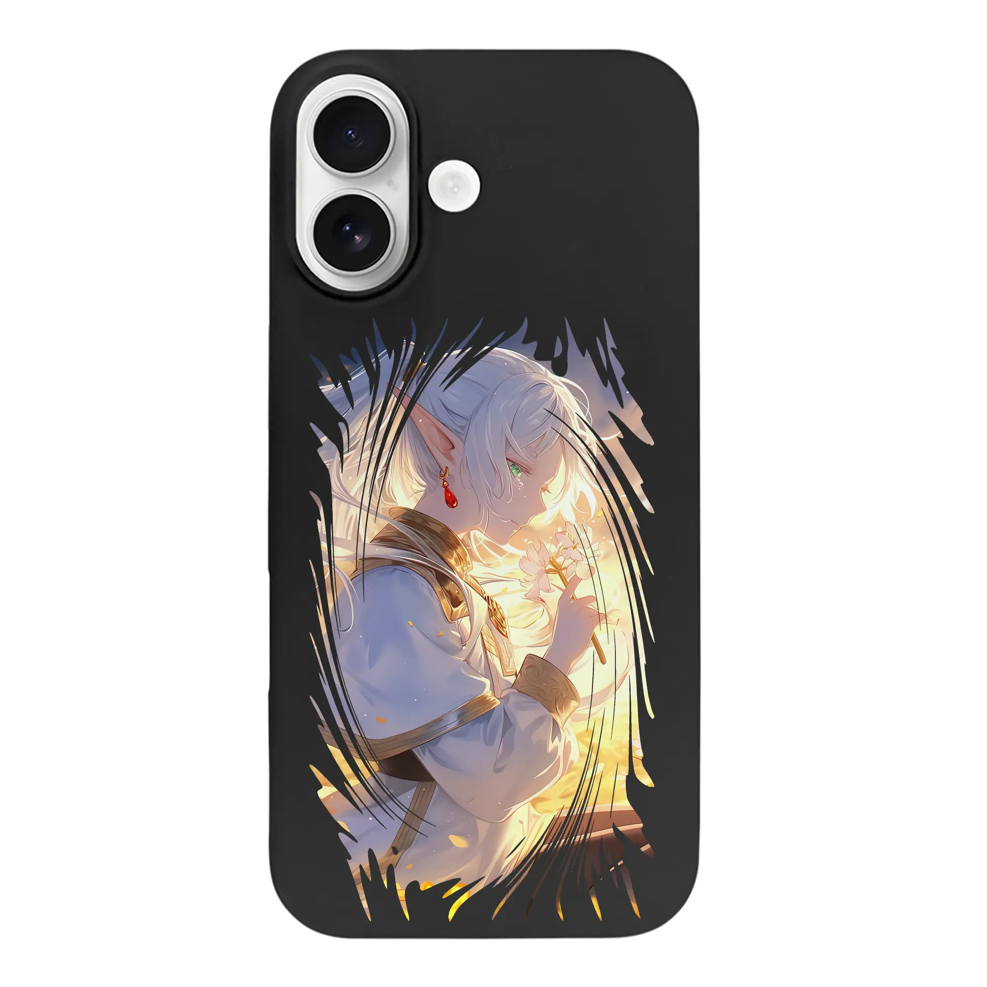 葬送のフリーレン（Frieren） グッズ,フリーレン（Frieren） - iPhone 17 シリーズ シリコンケース 薄型 耐衝撃 指紋防止 ソフトタッチカバー 精密フィット 傷防止 保護ケース iPhone 17/17 Air/17 Pro/17 Pro Max 対応